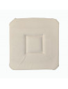 Lot de 6 Galettes de chaise - Beige par deux  verso