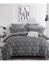 housse de couette losange percale 80 fils