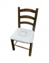 Lot de 6 Galettes de chaise - Beige
