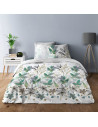 Housse de couette 2 places 100 % coton Summer flower