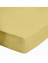 Drap housse uni 100 % coton 57 fils - Fabrication française