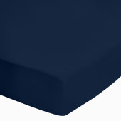 Drap housse uni 100 % coton 57 fils - Fabrication française