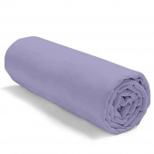 Drap housse uni 100 % coton 57 fils - Fabrication française