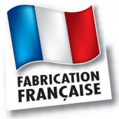 Drap housse uni 100 % coton 57 fils - Fabrication française
