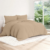 Housse de couette unie Percale de coton 80 fils/cm²