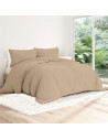 Housse de couette unie Percale de coton 80 fils/cm²