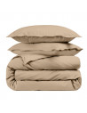 Housse de couette unie Percale de coton 80 fils/cm²