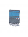 Foutas 90x170 gris azul plié