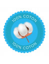 pictogramme 100% coton