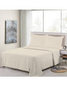 Parure de Draps 100% Percale de coton naturel