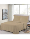 Parure de Draps 100% Percale de coton mastic