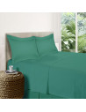 Parure de Draps Percale de coton céladon