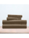 parure de draps nuit des vosges 4pièces taupe