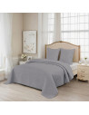 Couvre lit M23-7001 gris 230x250