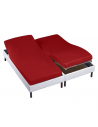 Drap housse tpr bordeaux
