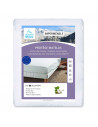 Protège Matelas Molleton Coton Élastomère 200g/m²  90x190 cm