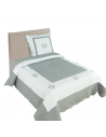 Peaceland gris 1 place sur fond blanc