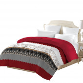 copy of Couette Microfibre Groseille Glycine 220x240