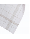 1 torchon Pro classique gris coton et Lin 70x70