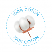 Picto 100% coton