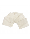 Gant de toilette beige 20x15cm