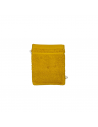 Gant de toilette jaune 20x15cm