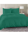 Visuel d'ambiance HDC percale + taies rectangle 50x70 cm celadon