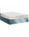 Protège Matelas Molleton Coton Élastomère 200g/m²  90x190 cm