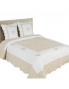 Boutis Peaceland Lin 230X250 fond blanc