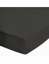 Visuel produit drap housse medium grey 100% coton 57 fils