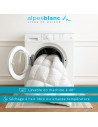 Couette plumes 360g instruction lavage