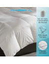 Particularités couette tempérée 90% duvet made in France