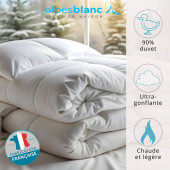 Couette 90% duvet 300g 280x240 - caractéristiques
