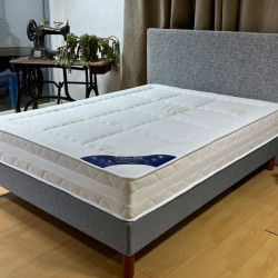 Matelas Lantilly 23 cm - Couchage ferme en latex, 7 zones de confort