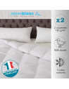Infographie Couette duvet 4 saisons Jumelable