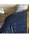 Détails de la housse de Couette 220x240 cm Sirius 100% coton