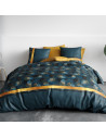 Housse de couette GINKO 100 % coton + 2 taies