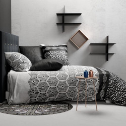 Visuel de la housse de couette 240x260 cm Pavage coton 57 fils