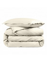 Housse de couette unie Percale de coton 80 fils/cm²