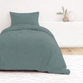 Housse de couette unie Percale de coton 80 fils/cm²