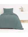 Housse de couette unie Percale de coton 80 fils/cm²