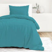 Housse de couette unie Percale de coton 80 fils/cm²
