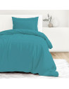 Housse de couette unie Percale de coton 80 fils/cm²