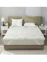 surmatelas mémoire de forme en visco et fibre de bambou pour un accueil adapté à chaque morphologie