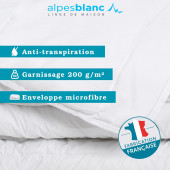 Caractéristiques de la couette légère été anti-transpiration