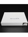 Coffret housse de couette 220x240 cm satin de coton 120 fils/cm²