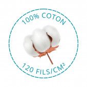 Satin de coton 120 fils