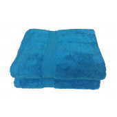 Lot de 5 Grandes Serviettes Eponge 600 g/m²  100 % coton - Marron