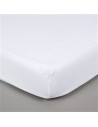 Protège Matelas Molleton Coton 200g/m² Imperméable 2x70x190 Drap Housse