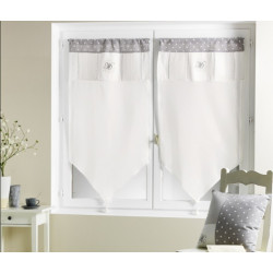 Etamine VICHY Blanc
